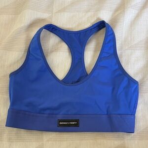 Savage X Fenty Electric Blue Racerback Sports Bra
